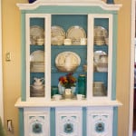 Chalk Painted Hutch from Marty's Musings
