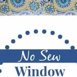 No Sew Window Valance - Marty's Musings