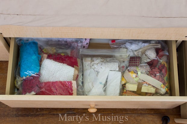 Ribbon Organization and Storage - Marty's Musings :: OrganizingMadeFun.com