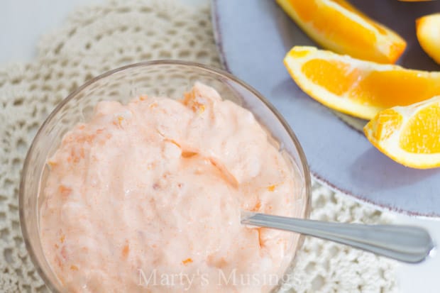 What is a recipe for pineapple-orange Jell-O salad?