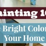 How to use Bright Paint Colors in Your Home - Marty's Musings 1