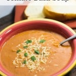 Slow Cooker Tomato Basil Soup - Marty's Musings