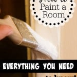A professional painter shares everything you need to know on how to paint a room with great tips for the beginner wanting to save time and money.