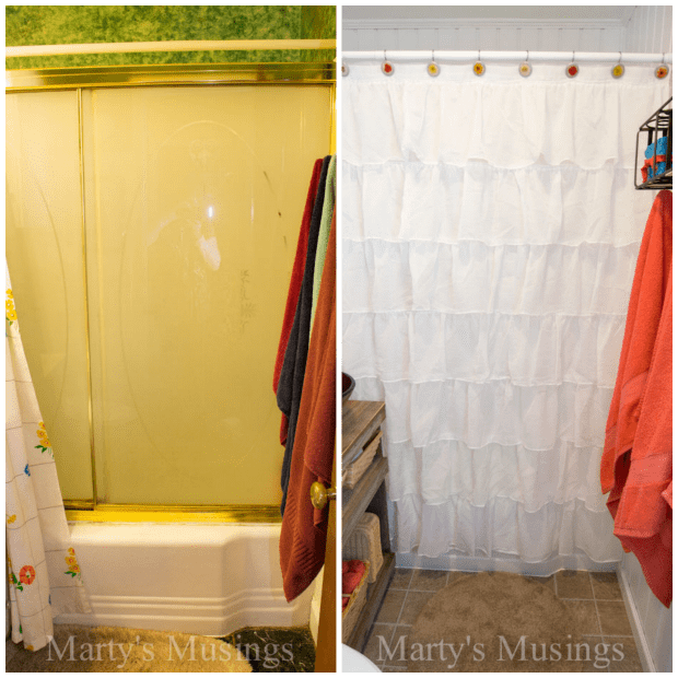 Small Bathroom Remodel Before and After - Marty's Musings