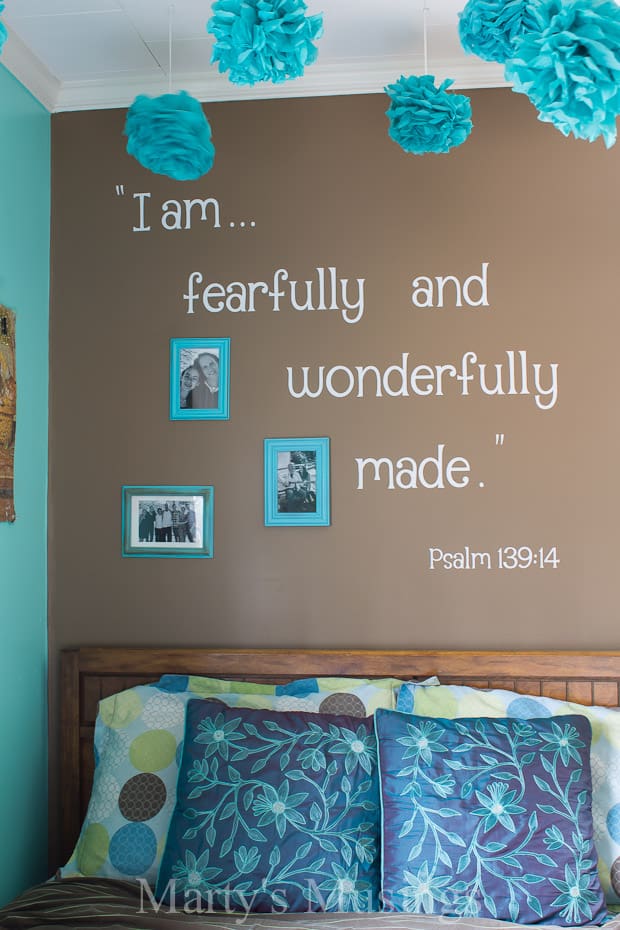 Inspirational Scripture Wall -  Marty's Musings