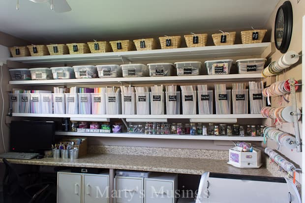 Craft Room Makeover And Organization Ideas Marty S Musings