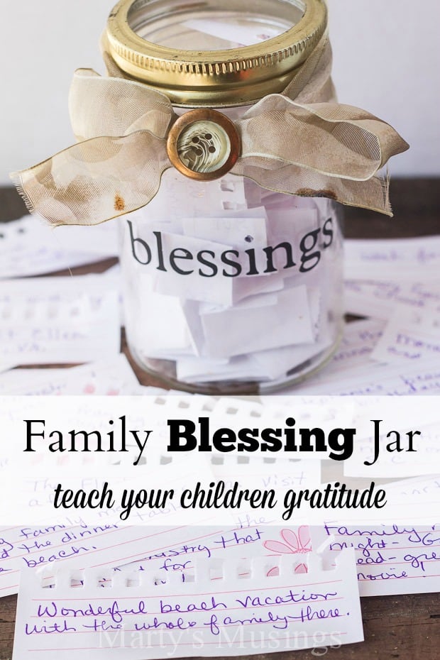 Family Blessing Jar - Marty's Musings