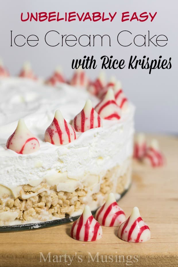 Easy Ice Cream Cake by Marty's Musings