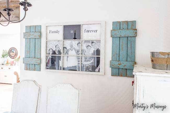 Chalk Painting Old Vintage Frames White & Creating a Neutral