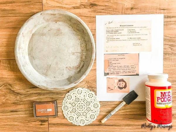 Repurposed Pie Pans with Photos and Recipes - Marty's Musings