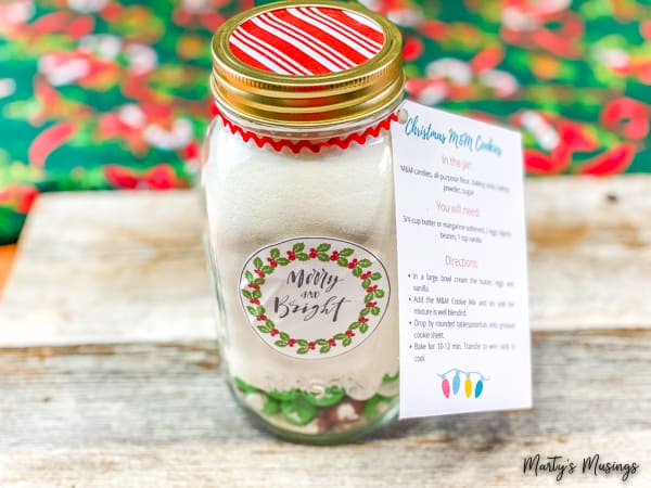Cookie Mix in a Jar with FREE Printable - I Heart Naptime
