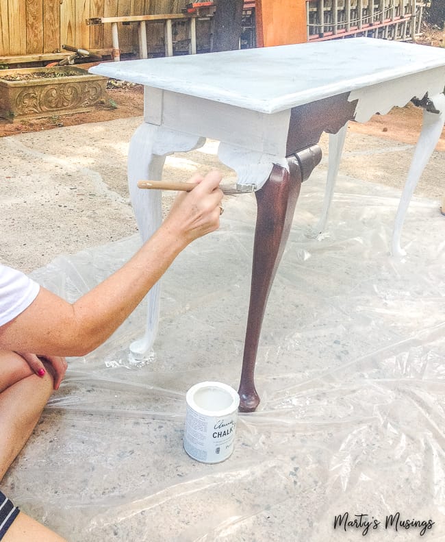 How to Make a DIY Paint Stick Table Top