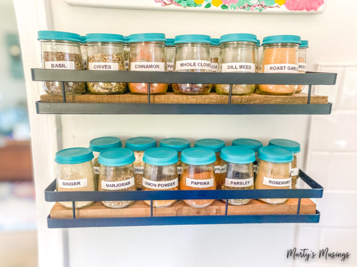 DIY Spice Jar Organizer Build Plan - Intermediate - Ivy&Iron