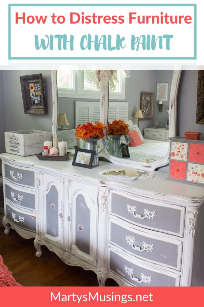 How to Distress Painted Furniture for DIY Farmhouse Style